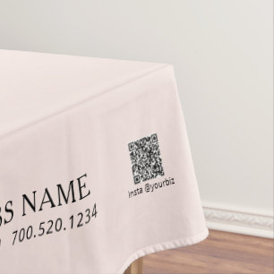 Einfaches Logo für Unternehmen in Rosa für Kunstha Tischdecke