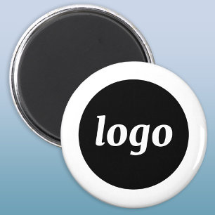 Einfaches Logo Geschäft Magnet