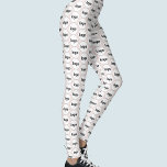 Einfaches Logo-Geschäftsmodell Rosa Rosa Leggings<br><div class="desc">Einfaches Logo-Design zur Förderung der Markentreue und zur Förderung Ihres kleinen Unternehmens. Ersetzen Sie das Logo durch Ihr eigenes und ändern Sie die Hintergrundfarbe im Design-Tool,  um es anzupassen.</div>