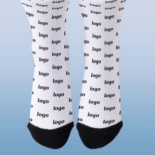 Einfaches Logo-Geschäftsmuster-Promotion Socken
