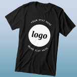 Einfaches Logo mit Textwerbung<br><div class="desc">Fügen Sie Ihr eigenes Logo und Textauswahl zu diesem Design hinzu. Entfernen Sie den oberen oder unteren Text, wenn Sie es vorziehen. Minimalistisch und beruflich. Ideal für die Mitarbeiterwerbung oder als Werbemittel für Ihre Kunden und Kunden.</div>