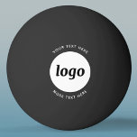 Einfaches Logo mit Textwerbung Tischtennisball<br><div class="desc">Fügen Sie Ihr eigenes Logo und Textauswahl zu diesem Design hinzu. Entfernen Sie den oberen oder unteren Text,  wenn Sie es vorziehen. Minimalistisch und beruflich. Ideal für die Mitarbeiterwerbung oder als Werbemittel für Ihre Kunden und Kunden.</div>