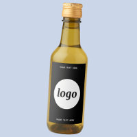 Einfaches Logo mit Textwerbung