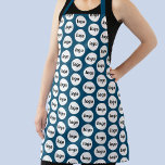 Einfaches Logo-Muster für Aquamarine grüne Werbung Schürze<br><div class="desc">Einfaches minimalistisches Logo-Design,  um die Markenloyalität zu fördern und Ihr kleines Unternehmen zu fördern. Ersetzen Sie das Logo durch Ihr eigenes und ändern Sie die Hintergrundfarbe im Design-Tool,  um es anzupassen. Ideal für geschäftliche Party und Veranstaltungen,  oder für Ihr Café,  Restaurant oder Bäckerei.</div>