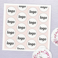 Einfaches Logo-Muster für die Werbeaktion Rosa Ros