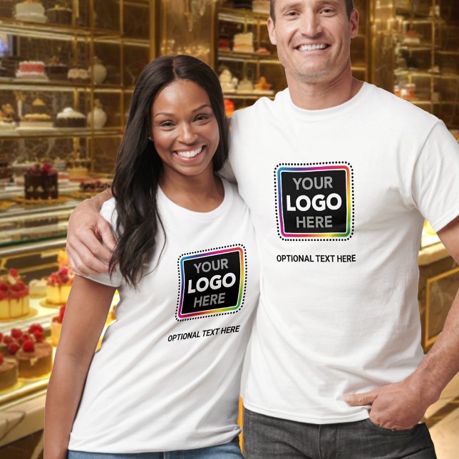 Einfaches Logo-T-Shirt mit optionalem Text / Sloga T-Shirt (Von Creator hochgeladen)