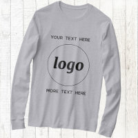Einfaches Logo- und Text-Geschäftsfördermaterial