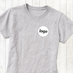 Einfaches Logo-Wappen-Promotion-Geschäfts-T-Shirt T-Shirt