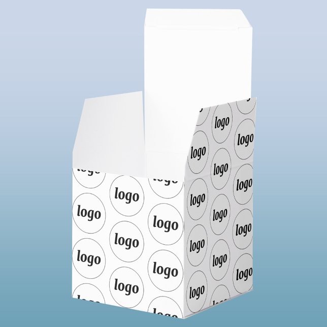 Einfaches Logo-Werbegeschenk Geschenkschachtel (Logo pattern professional business favor box style packaging)