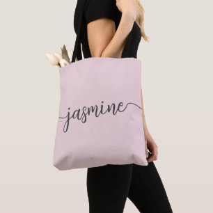 Einfaches Mädchen-Rosa personalisiertes Monogramm 