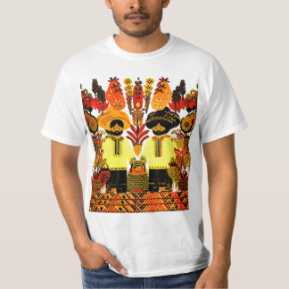 einfaches madhubanisches Gemälde T-Shirt