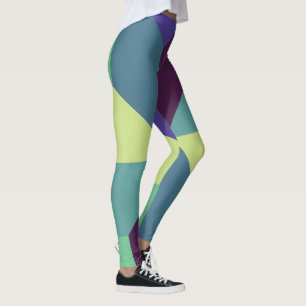 Einfaches mathematisches Spulen Leggings
