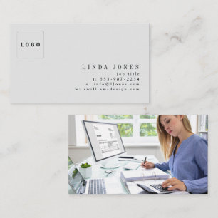 Einfaches Minimal Modernes Professionelles Logo Fo Visitenkarte
