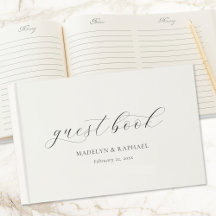 Einfaches Minimal-Skript Personalisierte Hochzeit