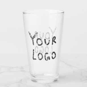 Einfaches minimales elegantes benutzerdefiniertes glas