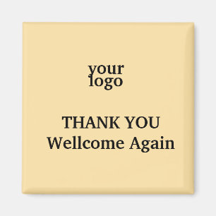 Einfaches minimales elegantes benutzerdefiniertes  magnet