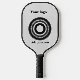 Einfaches minimales elegantes benutzerdefiniertes pickleball schläger