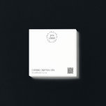 *~* Einfaches Minimales Logo AP8 QR Post-it Klebezettel<br><div class="desc">POST IT NOTES ideal für BUSINESS BRANDING - Upload Logo oder PRODUKTBILD - Kleine Sticknotizen Moderne WEISSE MINIMAL EINFACH Design. Laden Sie Ihren QR-Code hoch. Laden Sie Ihr LOGO oder Produktsymbol/Bild hoch. Füllen Sie Ihre Daten aus. * ERREICHEN SIE, WENN SIE HILFE BENÖTIGEN * — ENTFERNEN SIE DEN TOP IMAGE...</div>