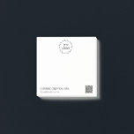 *~* Einfaches Minimales Logo AP8 QR Post-it Klebezettel<br><div class="desc">POST IT NOTES ideal für BUSINESS BRANDING - Upload Logo oder PRODUKTBILD - Kleine Sticknotizen Moderne WEISSE MINIMAL EINFACH Design. Laden Sie Ihren QR-Code hoch. Laden Sie Ihr LOGO oder Produktsymbol/Bild hoch. Füllen Sie Ihre Daten aus. * ERREICHEN SIE, WENN SIE HILFE BENÖTIGEN * — ENTFERNEN SIE DEN TOP IMAGE...</div>