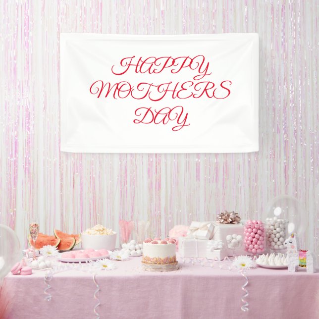 Einfaches, minimales und individuelles Logo Banner (Party)