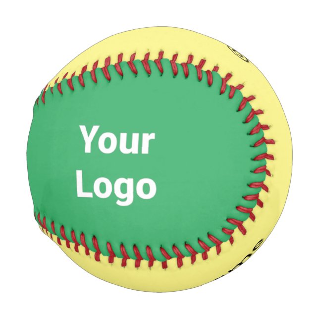 Einfaches, minimales und individuelles Logo Baseball (Rückseite Links)