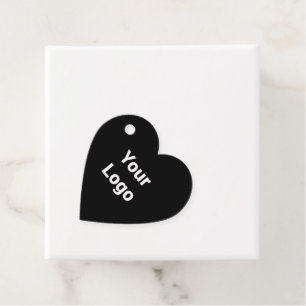 Einfaches, minimales und individuelles Logo Geschenkanhänger