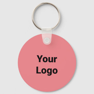 Einfaches, minimales und individuelles Logo Schlüsselanhänger