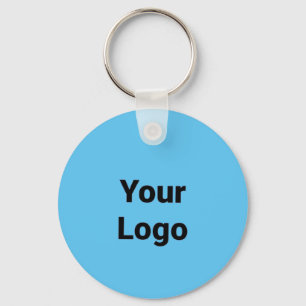 Einfaches, minimales und individuelles Logo Schlüsselanhänger