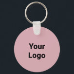 Einfaches, minimales und individuelles Logo Schlüsselanhänger<br><div class="desc">Entwurf</div>