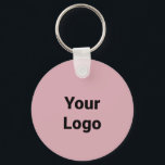 Einfaches, minimales und individuelles Logo Schlüsselanhänger<br><div class="desc">Entwurf</div>