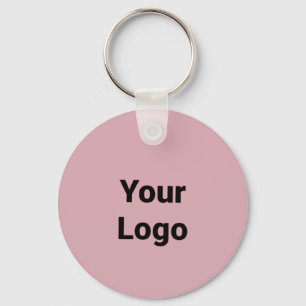 Einfaches, minimales und individuelles Logo Schlüsselanhänger