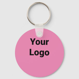 Einfaches, minimales und individuelles Logo Schlüsselanhänger