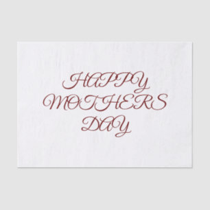 Einfaches, minimales und individuelles Logo Seidenpapier