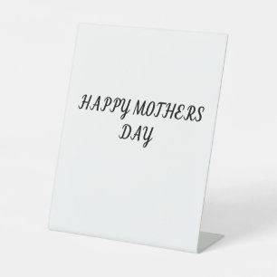 Einfaches, minimales und individuelles Logo Sockelschild