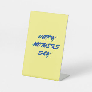 Einfaches, minimales und individuelles Logo Sockelschild