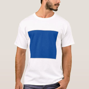 einfaches minimales Vollfarbe-T-Shirt mit individu T-Shirt