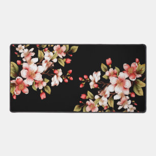 Einfaches Minimalistisches Blumenwasser Kirschblos Schreibtischunterlage