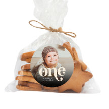 Einfaches Minimalistisches Boho 1. Geburtstag Foto