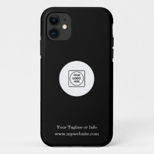 Einfaches minimalistisches Business-Logo Promo iPh Case-Mate iPhone Hülle