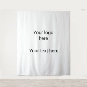 Einfaches minimalistisches elegantes individuelles wandteppich