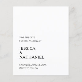 Einfaches Minimalistisches Hochzeitbudget speicher