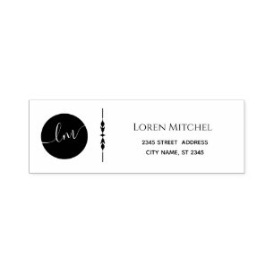 Einfaches, minimalistisches, monogramm-elegantes G Permastempel