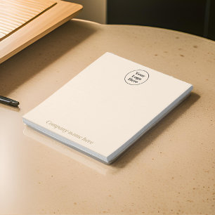 Einfaches, minimalistisches Notizbuch in Beige Notizblock