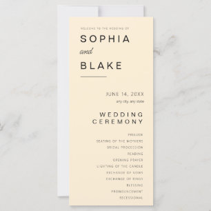 Einfaches minimalistisches Papaya-Whip-Hochzeitspr