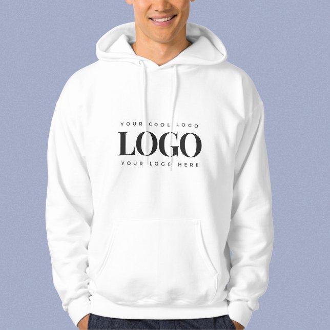 Einfaches Minimalistisches Rectangle-Business-Logo Hoodie (Von Creator hochgeladen)