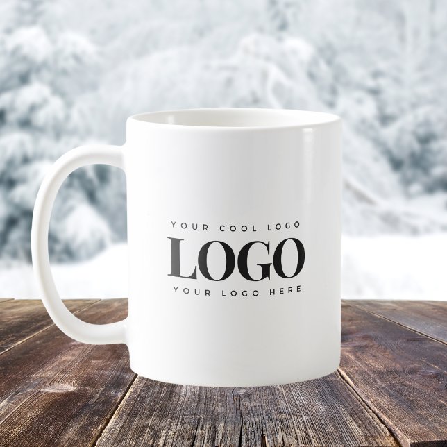 Einfaches Minimalistisches Rectangle-Business-Logo Kaffeetasse (Von Creator hochgeladen)