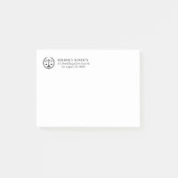 Einfaches, minimalistisches Schwarz-Weiß-Logo