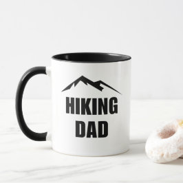Einfaches Minimalistisches Wandern Vater Camping Tasse