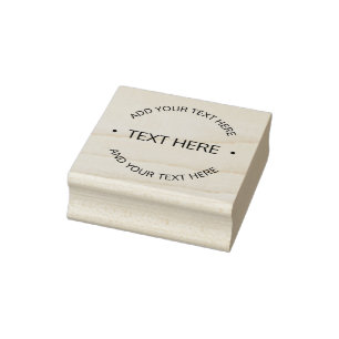 Einfaches, moderner bearbeitbarer Text   Weiß und  Gummistempel