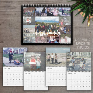 Einfaches modernes benutzerdefiniertes Foto - 13 B Kalender
